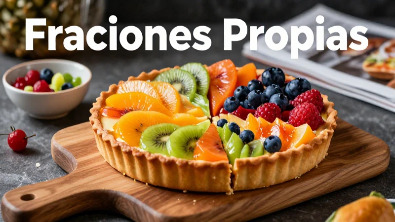 Fracciones en cocina y comida: 20 ejemplos
