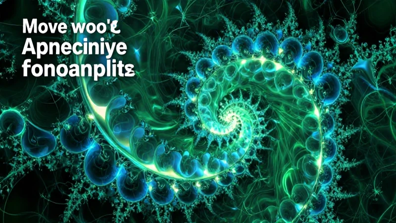 Fractalidad: Definición, características y clases explicadas 5 Geometría fractal iridiscente y educativa