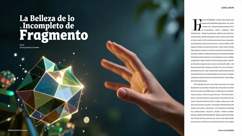 Fragmento: Definición y Concepto Explicado en Detalle 8 La belleza reside en lo incompleto