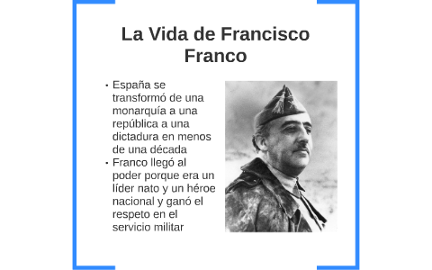 francisco franco biografia historia y sus caracteristicas