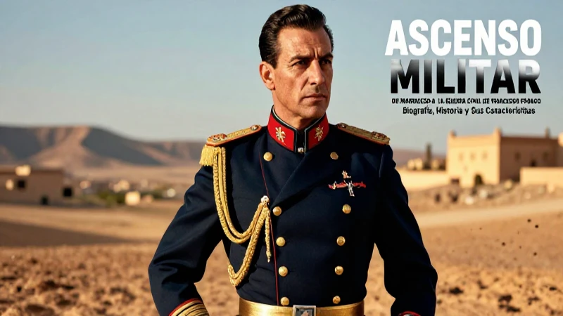 Francisco Franco: Biografía, Historia y Sus Características 3 Ascenso militar: de Marruecos a Franco