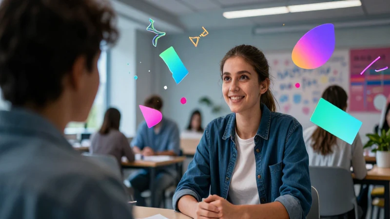 Frases adverbiales: 50 ejemplos para mejorar tu español 3 Joven académico con conceptos brillantes en estudio