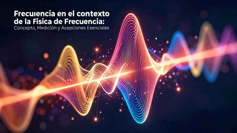 Frecuencias: concepto, medición y representación visual