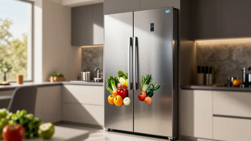 Frigoríficos: definición, concepto y su importancia hoy 9 Cocina moderna vibrante con luz natural