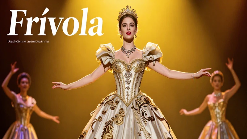 Frívola: Sofisticación dramática en alta costura