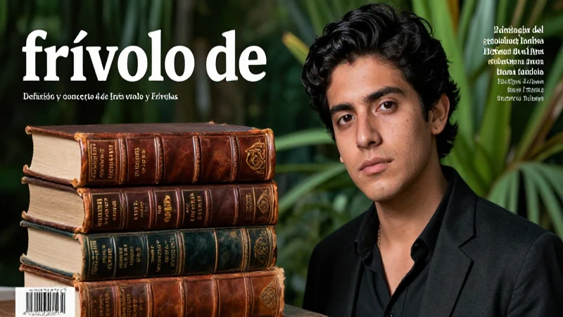 Definición y etimología del término frívolo