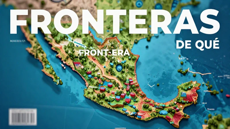 Las fronteras definen límites y tipos geográficos