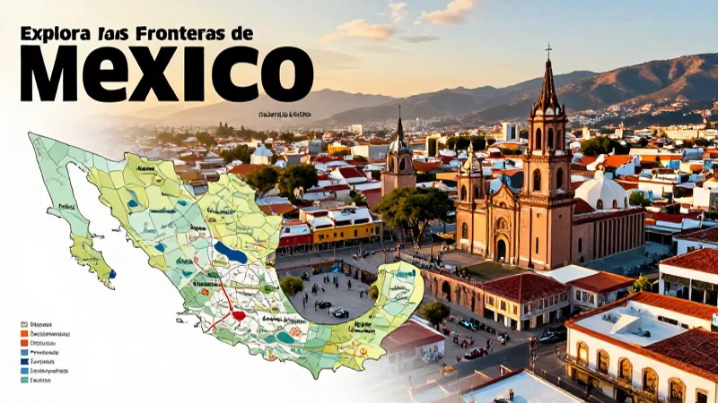 Explora las Fronteras de México: Guía completa con mapas y datos intrigantes 4 Explorando ciudades fronterizas de México
