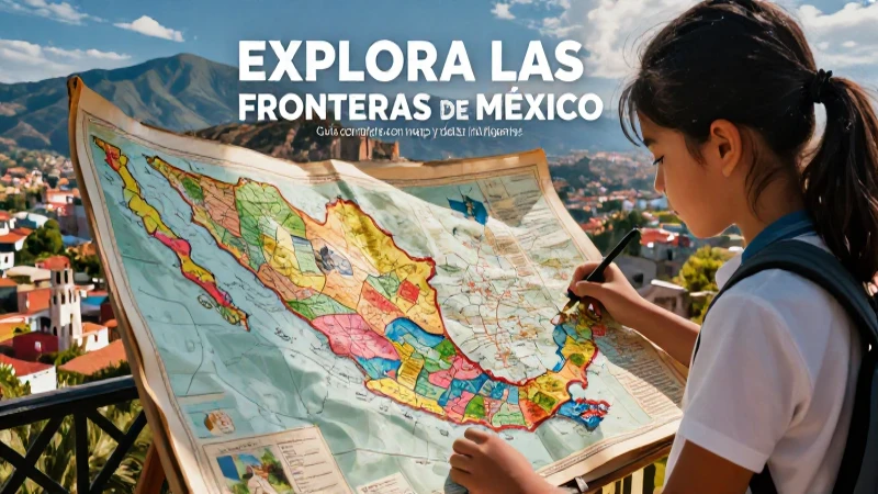 Explora las Fronteras de México: Guía completa con mapas y datos intrigantes 6 Explora las fronteras de México con esta guía detallada