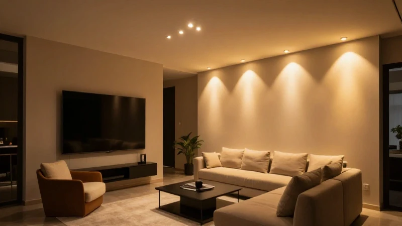 Mejores fuentes artificiales de luz para iluminar tus espacios 4 Luces LED empotradas iluminan un diseño moderno y sofisticado
