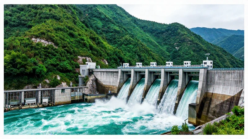 Fuentes de energía: Explorando las energías sostenibles 6 Impresionante dam moderna en paisaje montañosos