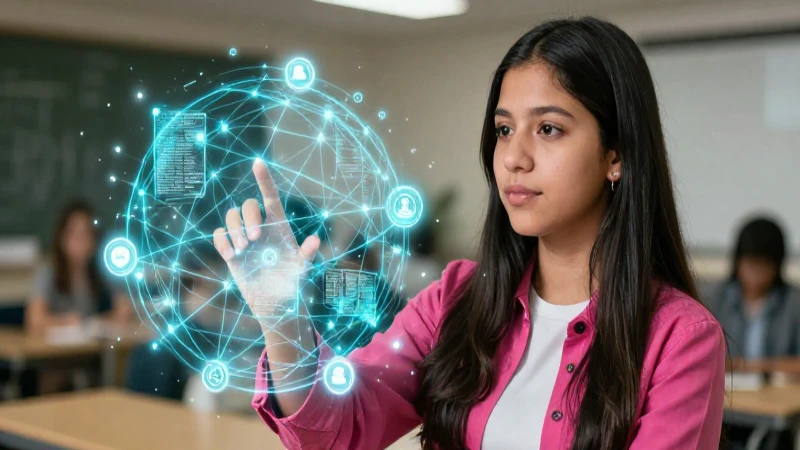 Fuentes de información: Cómo elegir la mejor fuente de datos 4 Estudiante mexicano interactúa con datos digitales