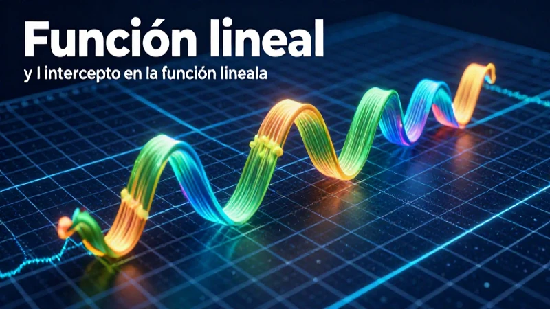 Gráfico dinámico de función lineal con énfasis académico