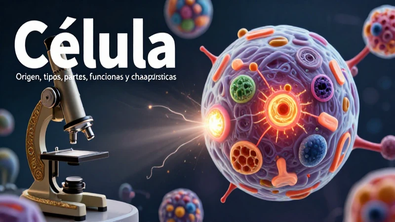 Historia y estructura detallada de la célula