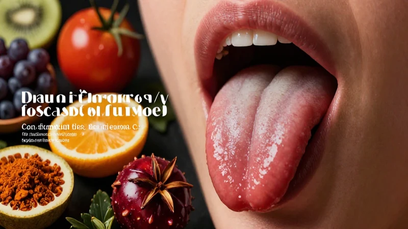 Explora el gusto, sabores y bienestar sensorial
