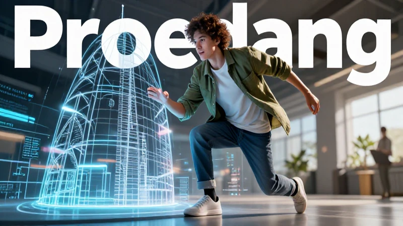Erudito con estructuras holográficas futuristas
