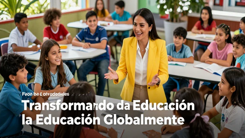 Transformando retos en educación global