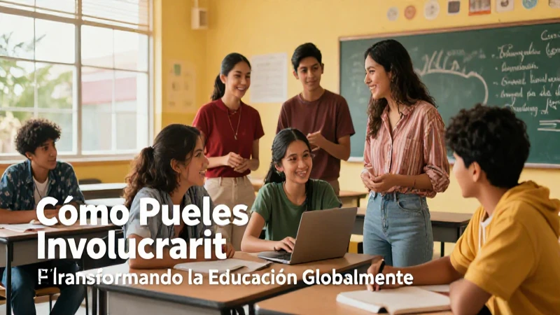 Estudiantes mexicanos colaboran en una transformación educativa vibrante