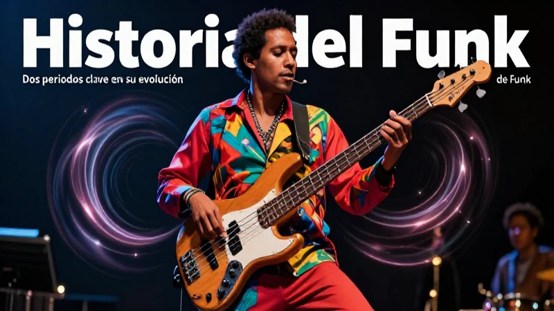 Bajo dinámico en portada vibrante de revista