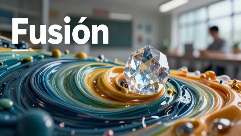 Diseño educativo sobre la fusión