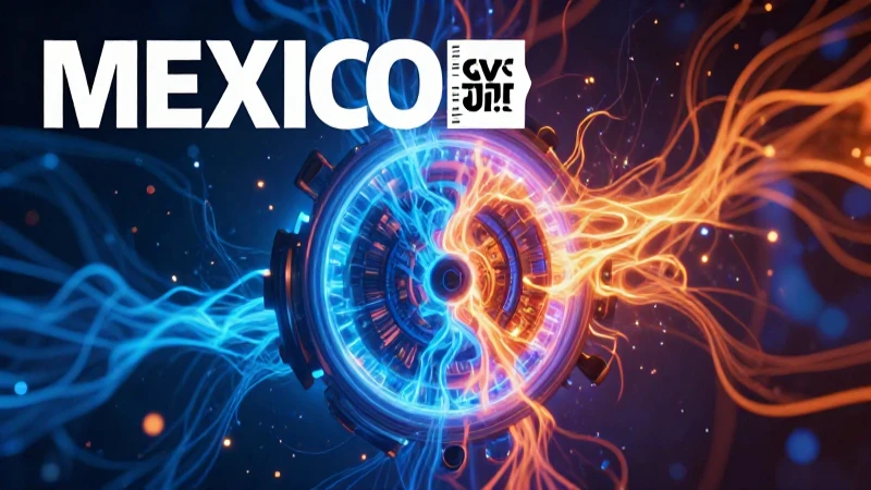Reactor abstracto con plasma dual en portada