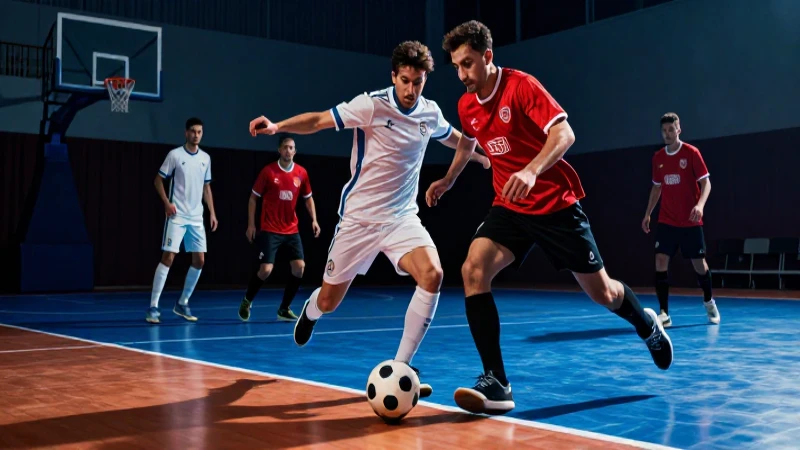 Fútbol de salón: Qué es el fútbol sala y sus reglas 8 Fútbol sala: pasión, acción y perfección técnica