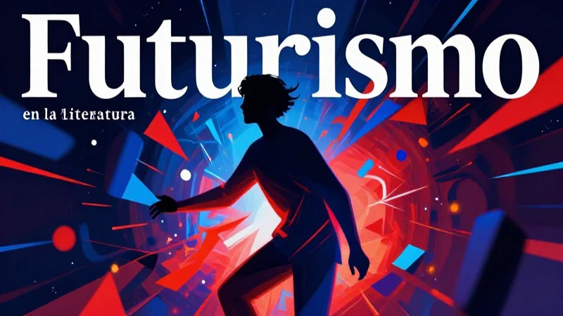 Futurismo literario: formas dinámicas y vibrantes