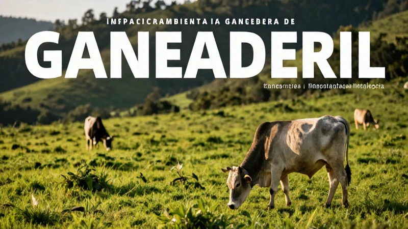 Impacto ambiental de la ganadería en México