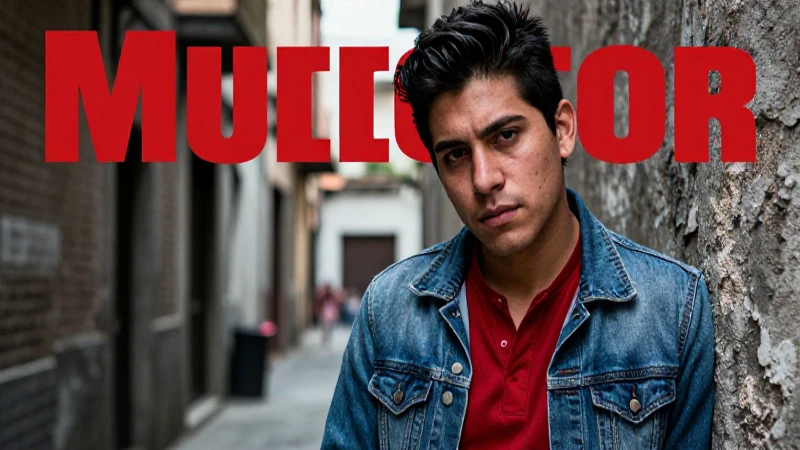 Joven mexicano contempla un futuro sombrío