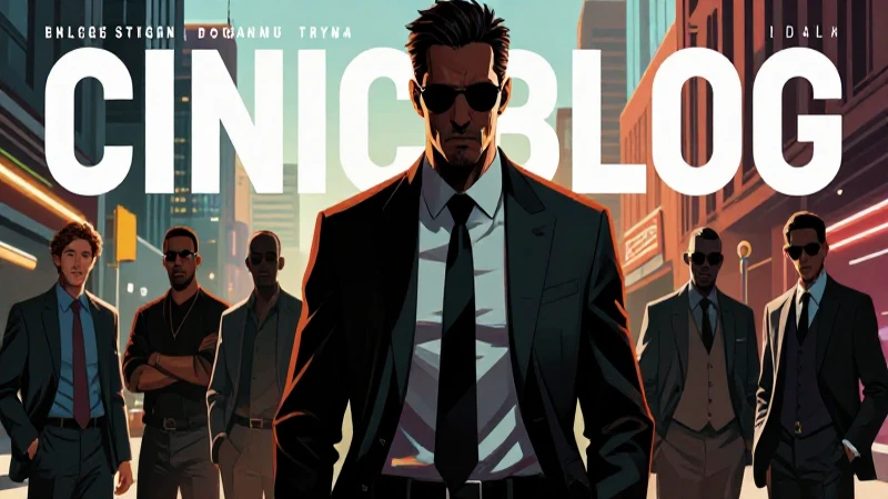 Ilustración urbana dramática de alto impacto