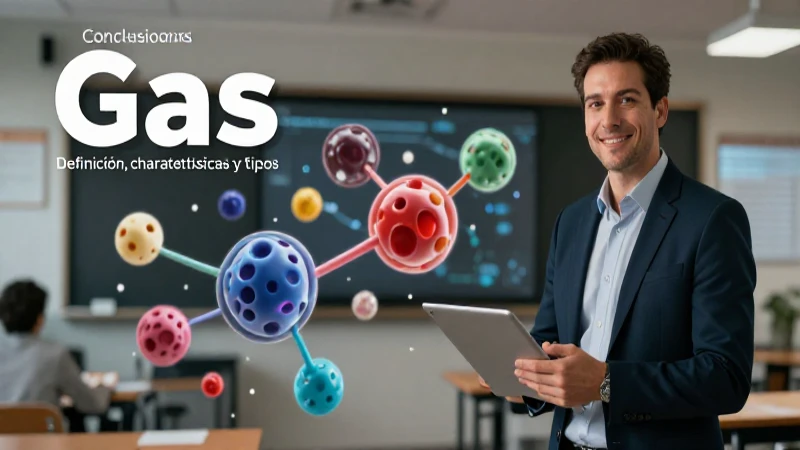 Gas: Definición, características y tipos explicados 7 Visual educativo sobre la definición de los gases