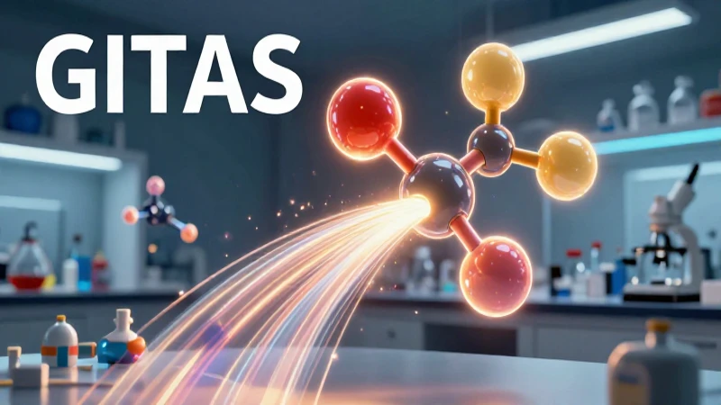 Energía limpia y moléculas de gas abstracto