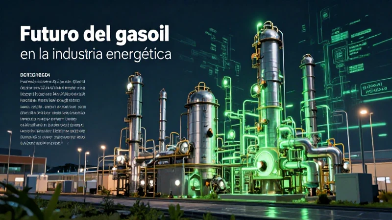 El futuro energético del gasoil se fusiona con tecnología verde