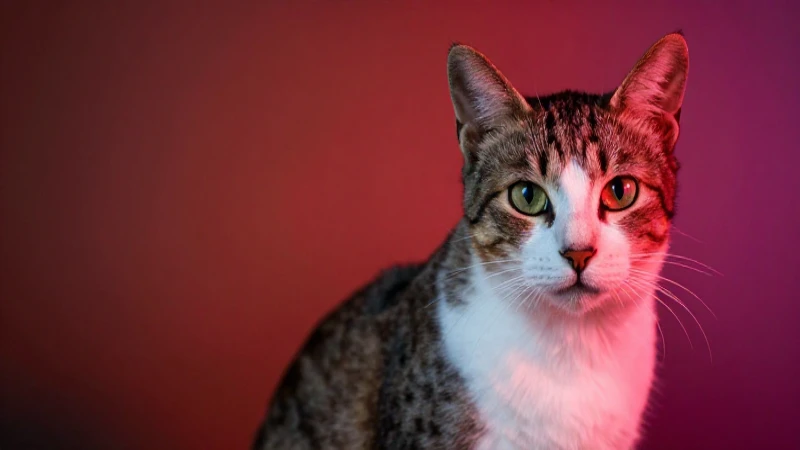 Gato: definición, características e información esencial 9 Gato profesional ilustrando una revista con alto contraste
