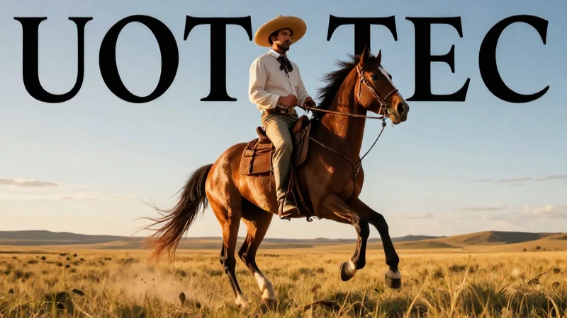 Gaucho majestuoso en la pampa al atardecer