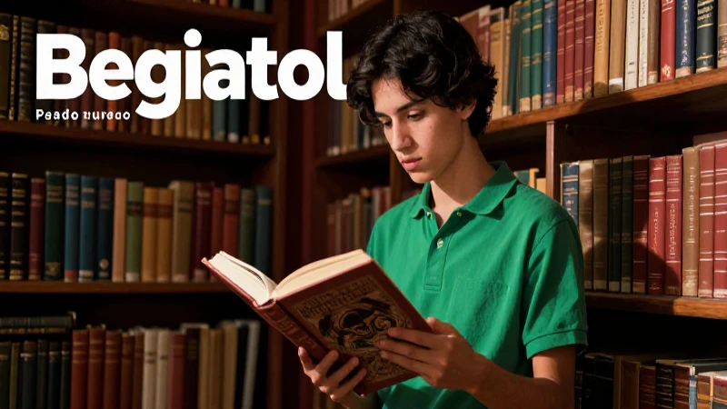 Ilustración fotorealista de intelectos en biblioteca mexicana