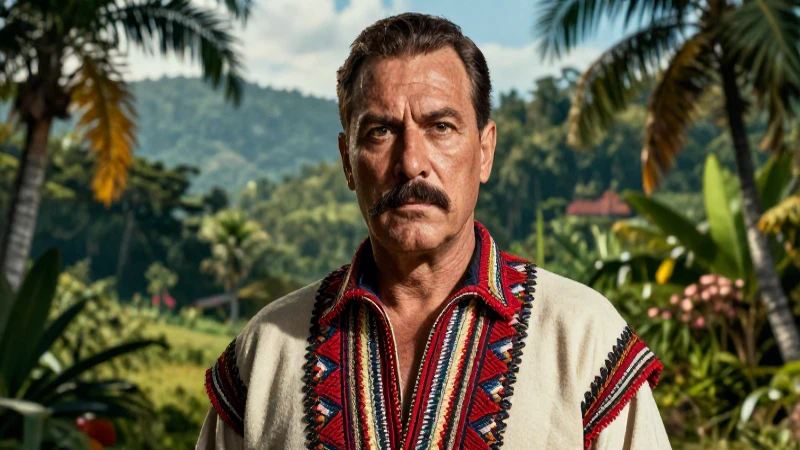 Retrato dignificado de figura histórica en la región de Tito