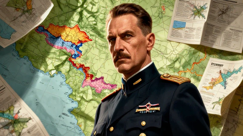 Retrato épico de Tito: intenso y lleno de tensión