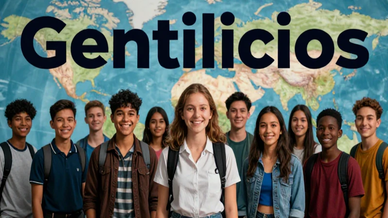Gentilicios globales: 100 ejemplos de identidades regionales