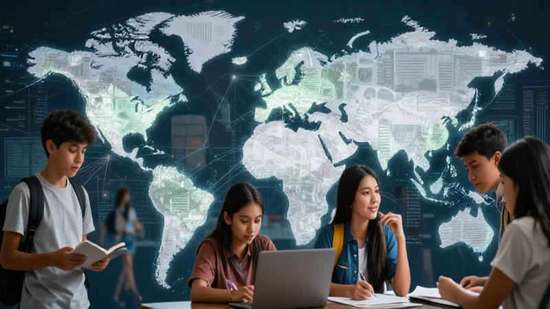 Estudiantes mexicanos colaboran en un mundo global