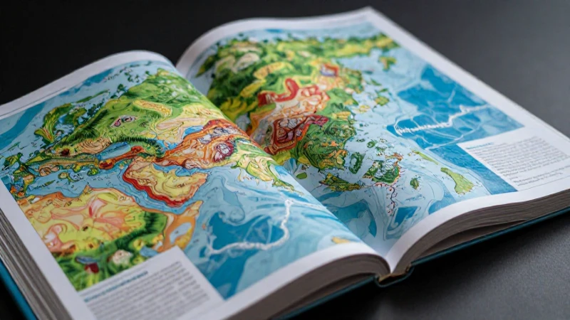 Geografía vibrante, diseño académico dinámico