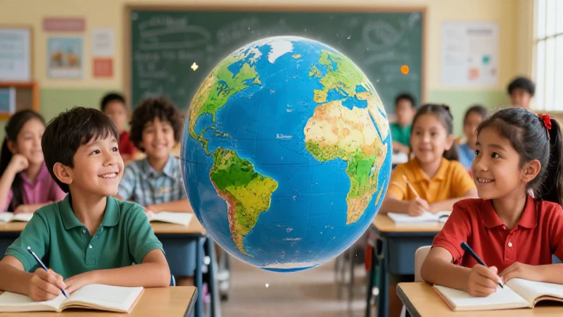 Niños aprenden con estilo vibrante mexicano