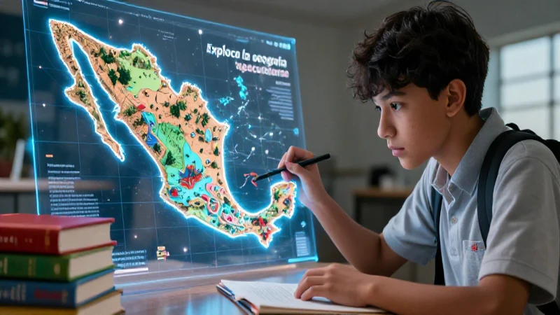 Estudiar geografía secundaria es aprender conceptos y recursos