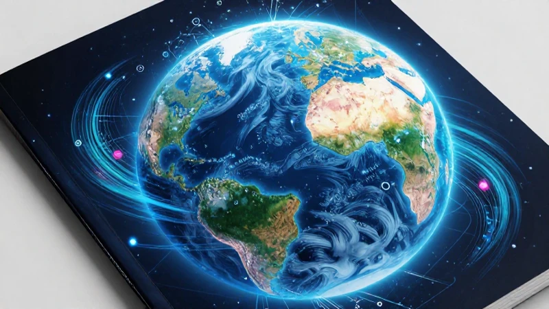 Geografía: Concepto, ramas, características e importancia 6 Portada educativa con globo digital vibrante