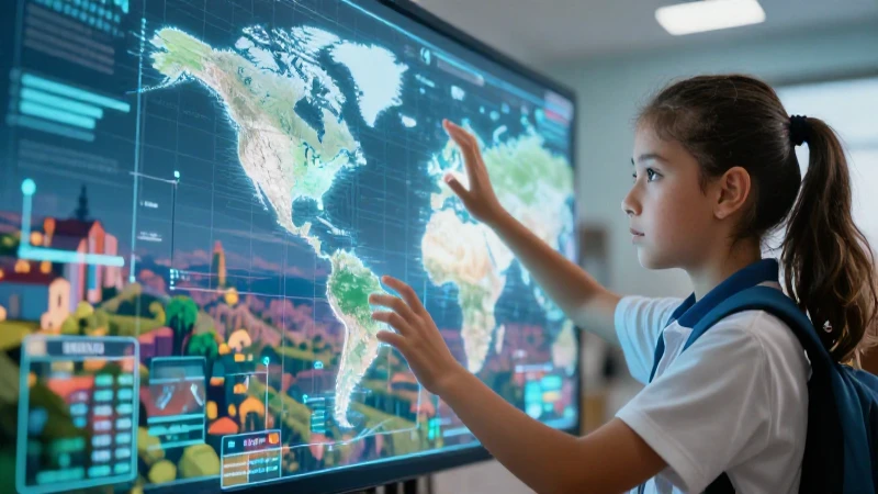 Geografía: Concepto, ramas, características e importancia 5 Joven explora datos holográficos en México