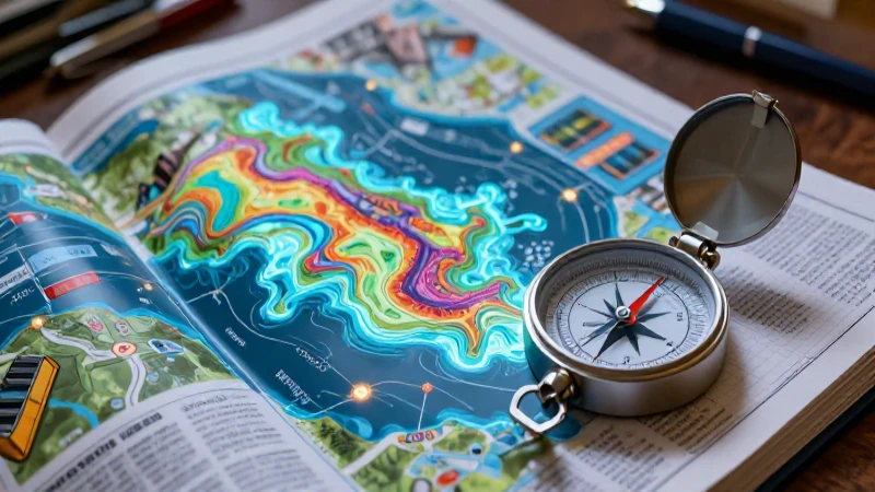 Geografía: Concepto, ramas, características e importancia 7 Mapas educativos holográficos de estilo profesional