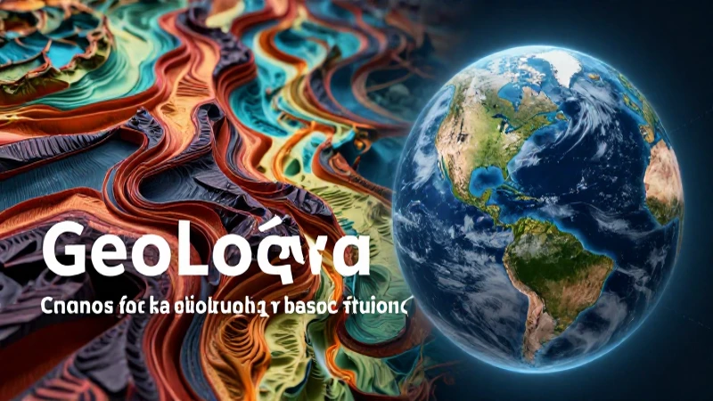 Geología: estudia la Tierra, sus rocas y el paisaje