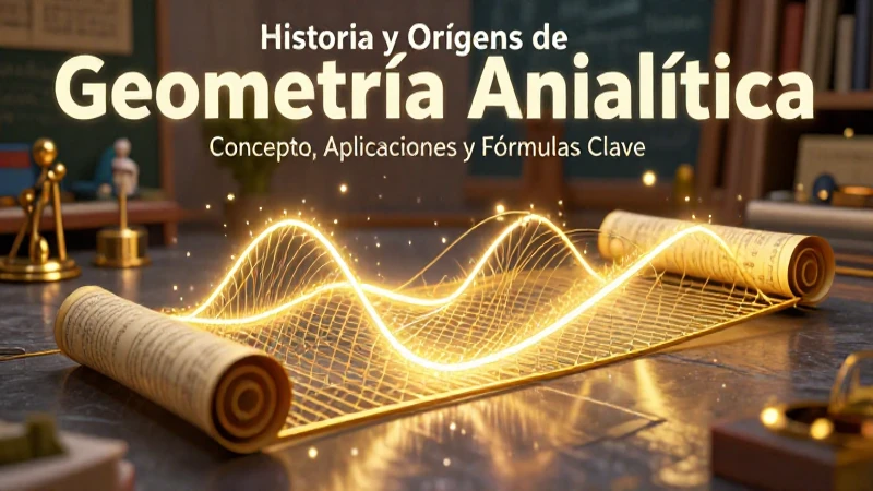 Geometría analítica: orígenes y conceptos fundamentales