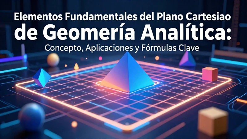 Plano Cartesiano: Conceptos, usos y fórmulas esenciales