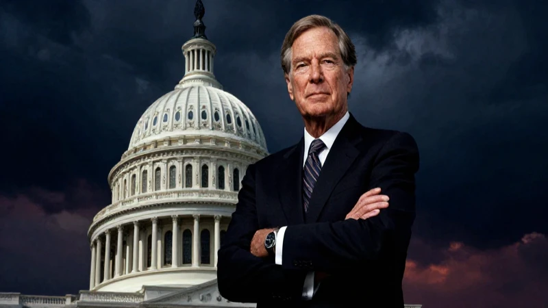 Retrato potente de Bush frente al Capitolio